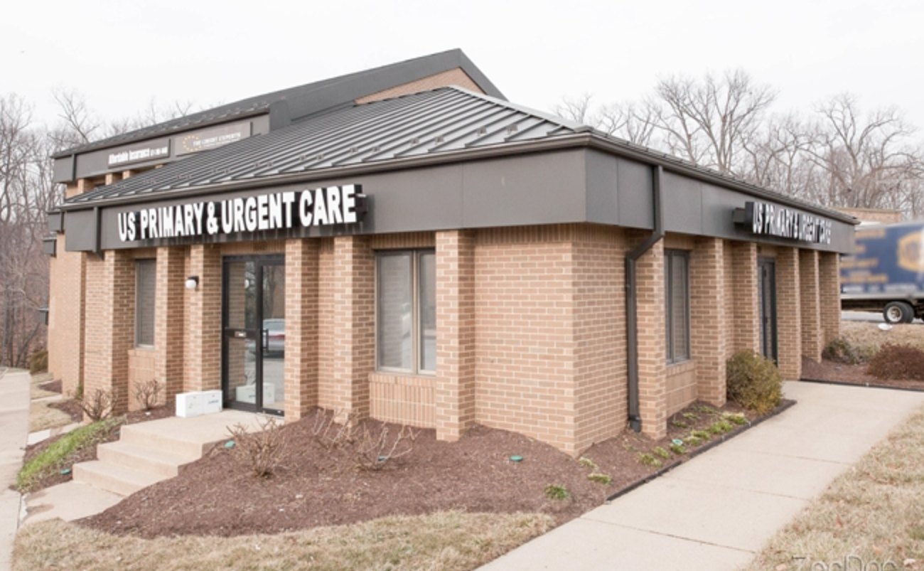 The US Primary and Urgent Care office building in Woodbridge, Virginia